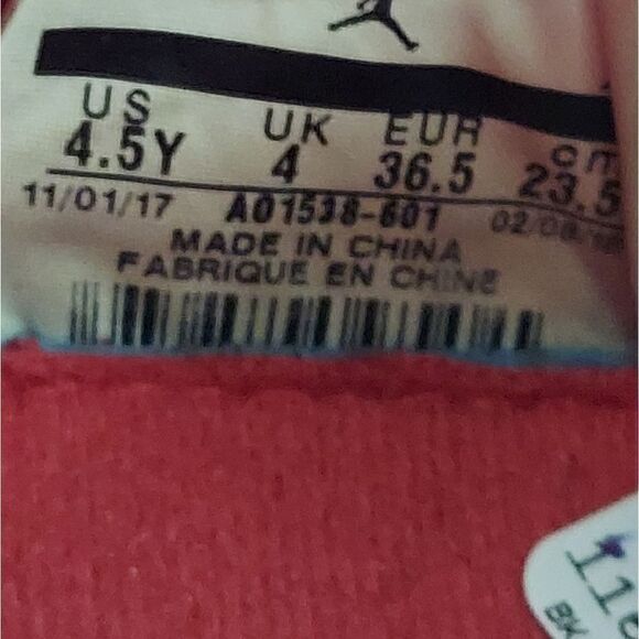 Air Jordan Flyknit Elevation 23 GS  A01538-601 Basketball Shoes Size 4.5Y - Picture 10 of 10